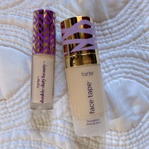 Travel sizes of New tarte shape tape and face tape!   New never used!
